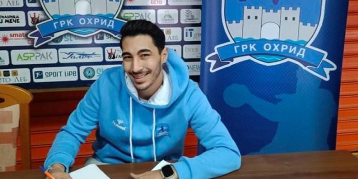 Trabzon'da forma giyen Milli hentbolcu Eray Karakoç GRK Ohrid takımına transfer oldu