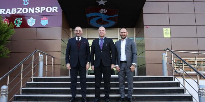 Trabzon Cumhuriyet Başsavcı Vekili Erkcan'dan Trabzonspor'a ziyaret