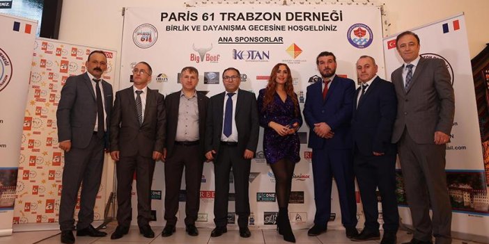 Paris'te Trabzon gecesi! 90 akülü sandalye sözü verdiler