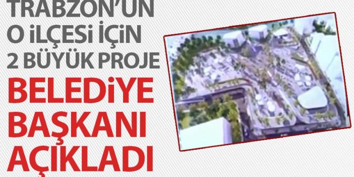 Trabzon'da Yomra'ya iki büyük proje! Başkan Mustafa Bıyık açıkladı