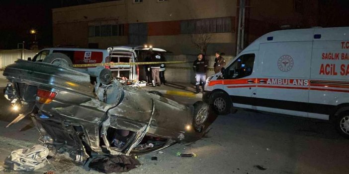 Erzincan’da trafik kazası: 1 ölü, 1’i ağır 2 yaralı