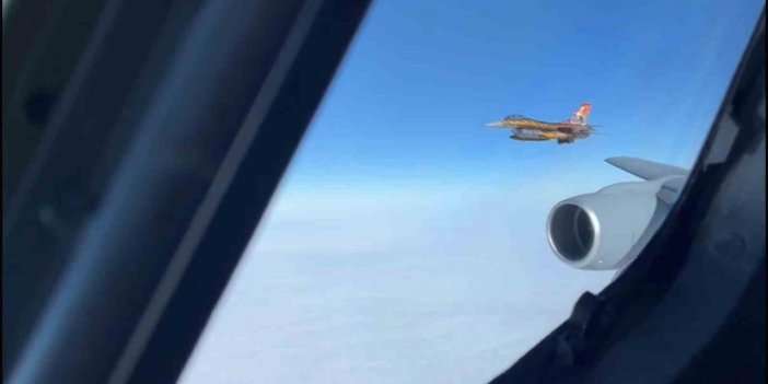 MSB, "NATO Entegre Hava Füze Savunması" faaliyetinde görev yapan uçakların görüntülerini paylaştı