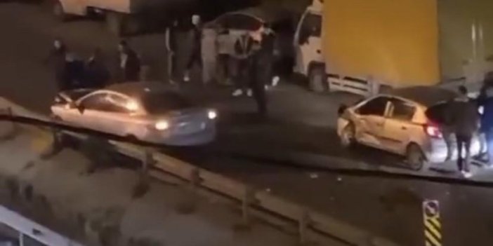 İstanbul’da 14 yaşındaki çocuğun araba kaçırma macerası kazayla bitti: 3’ü çocuk 4 yaralı