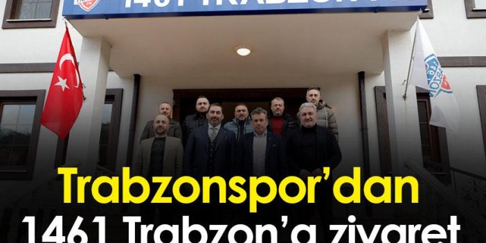 Trabzonspor Yönetimi’nden 1461 Trabzon’a ziyaret