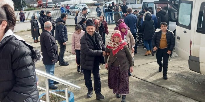 Depremzedeler Giresun'da KYK yurtlarına yerleşmeye başladı