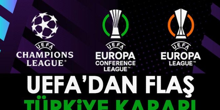 UEFA’dan yeni Türkiye kararı! Trabzonspor maçı dahil tüm maçlarda…