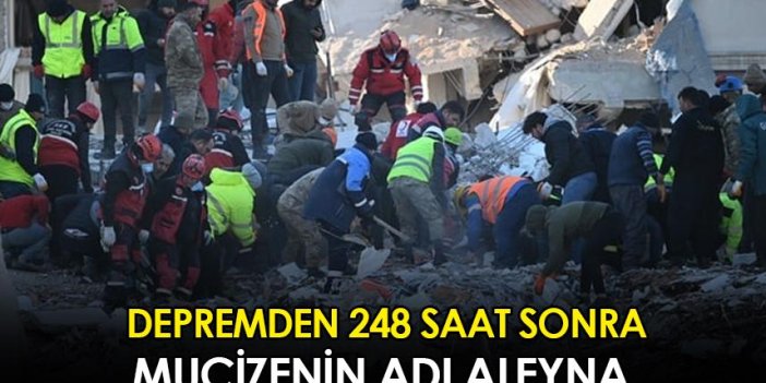 Depremden 248 saat sonra bir kişi daha kurtarıldı