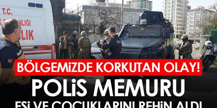 Samsun'da yaşanan olaya polis ekipleri müdahale etti