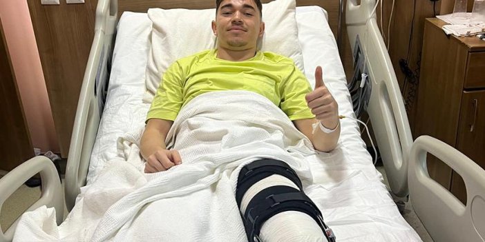 1461 Trabzon FK’da Selman Dibek ameliyat oldu