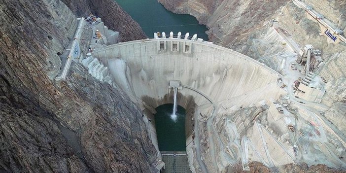 Artvin'de Yusufeli Barajı ve HES'te su yüksekliği 76 metreyi aştı