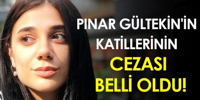 Pınar Gültekin'in katillerinin cezası belli oldu!