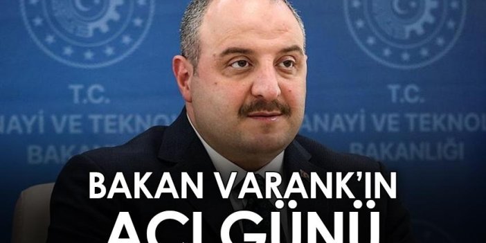 Trabzonlu Bakan Varank'ın acı günü!