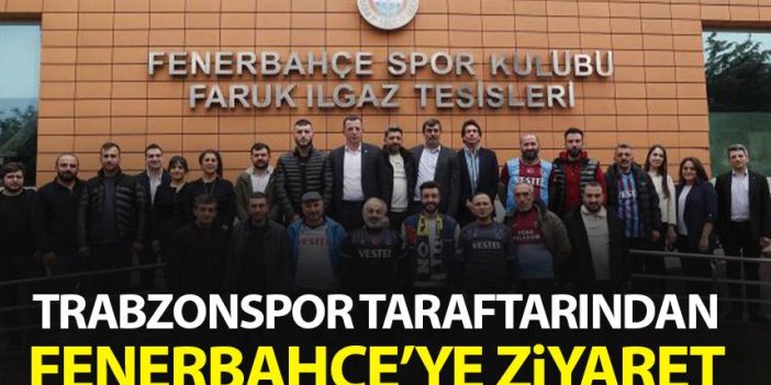 Trabzonspor taraftarından Fenerbahçe'ye ziyaret