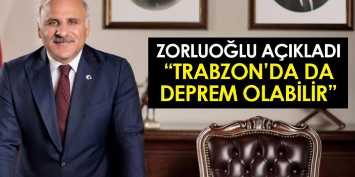 Murat Zorluoğlu açıkladı: "Trabzon'da da deprem olabilir..."
