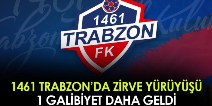 1461 Trabzon zirve yürüyüşünü sürdürüyor