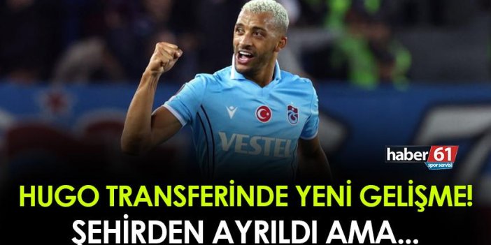 Vitor Hugo transferinde yeni gelişme! Trabzon'dan ayrıldı ama...