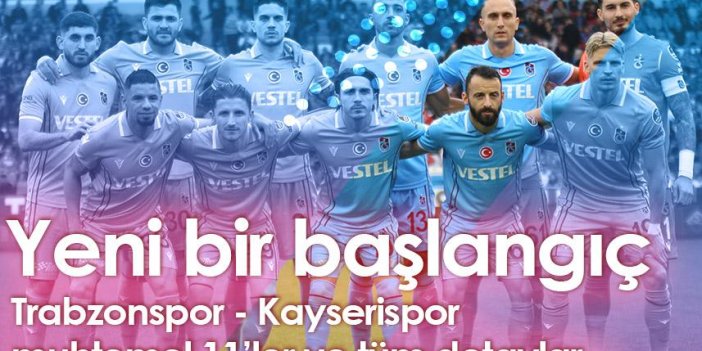 Trabzonspor-Kayserispor maçı saat kaçta hangi kanalda?