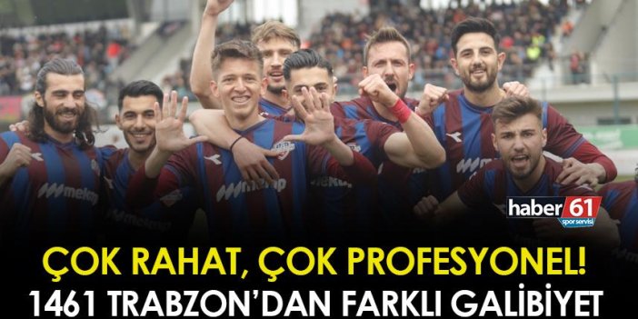 1461 Trabzon'dan 5 gollü galibiyet!