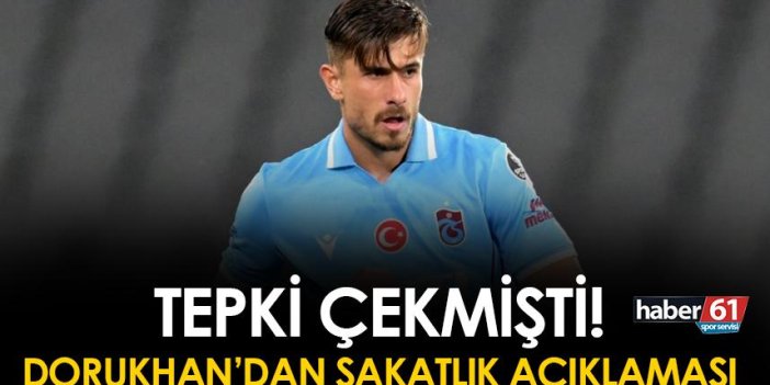 Trabzonspor'da Dorukhan Toköz tepkilere dayanamadı! Sakatlık sürecine dair konuştu