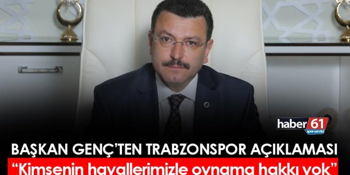 Ahmet Metin Genç'ten Trabzonspor açıklaması! 