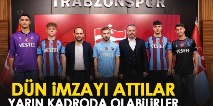 Trabzonspor'un yeni isimleri kadroya girebilir! Büyük şans!