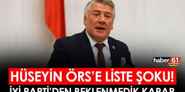 Trabzonlu milletvekiline büyük şok! Listeye alınmadı!