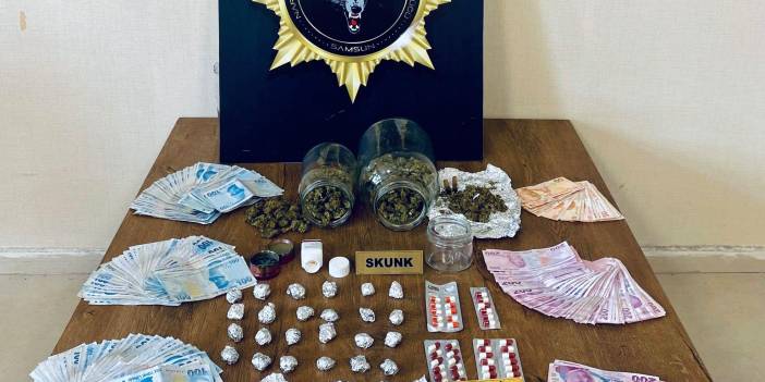 Samsun'da uyuşturucu ticaretinden 2 kişi tutuklandı. 18 Nisan 2023