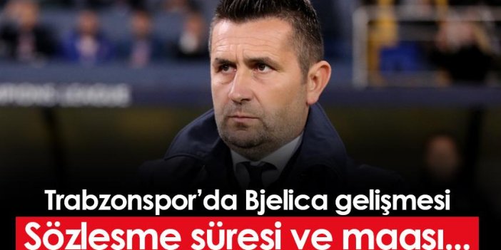 Trabzonspor'da Bjelica gelişmesi! Maaşı ve sözleşme süresi...