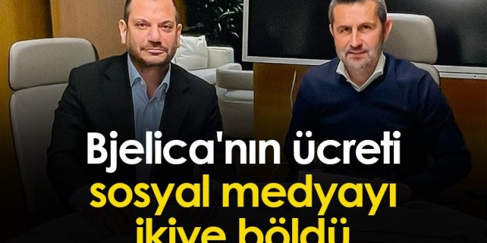 Trabzonspor'da Bjelica'nın ücreti sosyal medyayı ikiye böldü