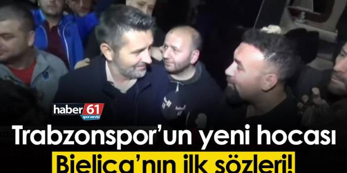 Trabzonspor’un yeni hocası Bjelica’nın ilk sözleri!