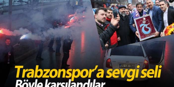 Trabzonspor'a sevgi seli