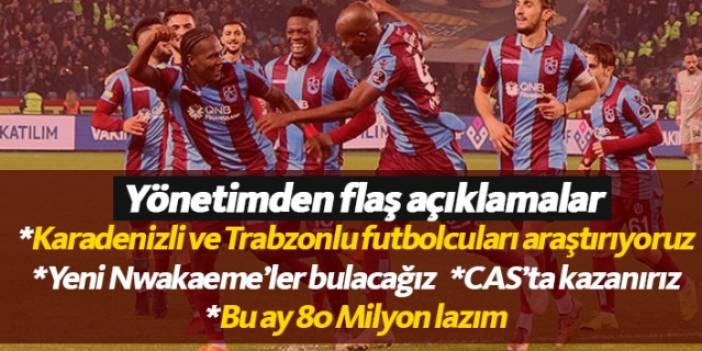 Trabzonspor Karadenizli futbolcuların peşinde!