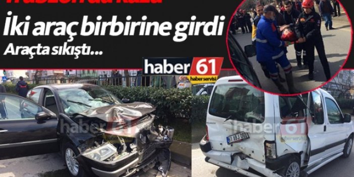 Trabzon'da kaza: 3 yaralı
