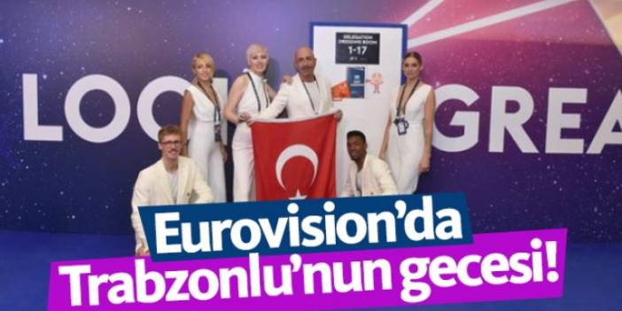 Eurovision'da Trabzonlu'nun gecesi