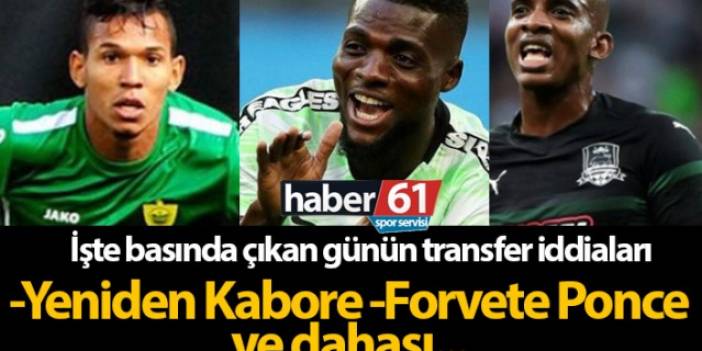Trabzonspor transfer haberleri - 02.06.2019