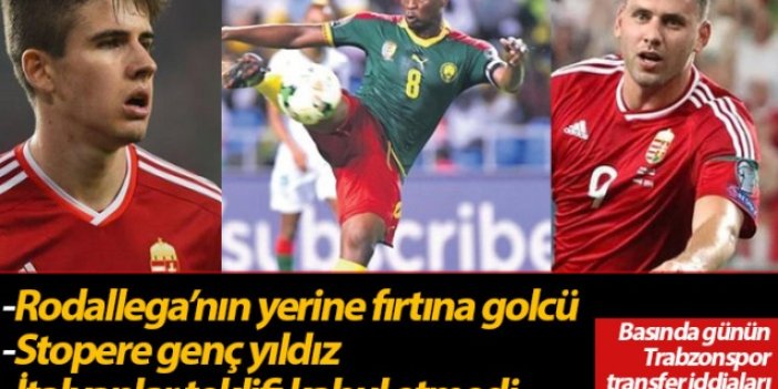 Trabzonspor transfer haberleri - 23.06.2019