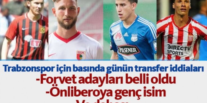 Trabzonspor transfer haberleri - 27.06.2019