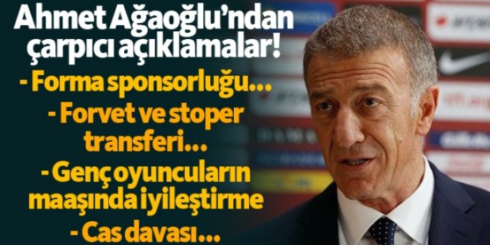 Ağaoğlu: "Transferler kampa yetişecek..."