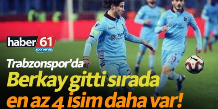 Trabzonspor'da 4 futbolcu daha gidecek!