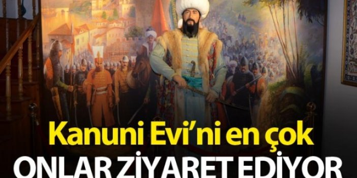 Kanuni Sultan Süleyman Osmanlı Kültür Evi'ni en çok onlar ziyaret ediyor