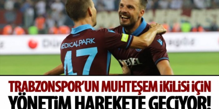 Trabzonspor'da muhteşem ikili geçit vermiyor!