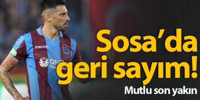 Trabzonspor'da Sosa için geri sayıma geçildi