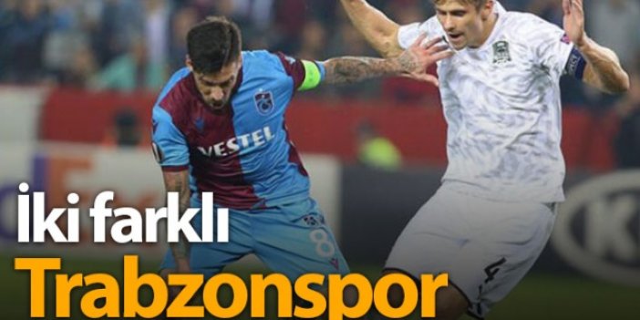 Trabzonspor ligde farklı Avrupa'da farklı