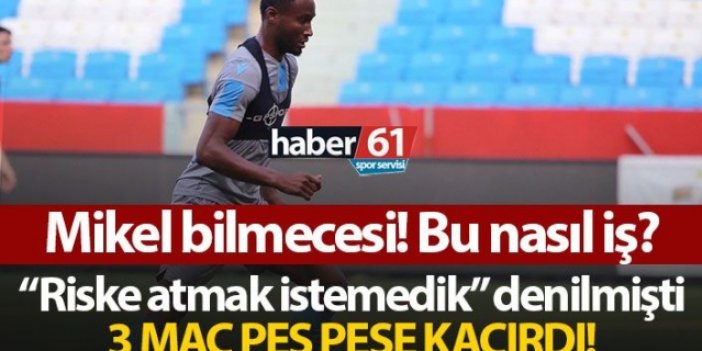 Trabzonspor’da Obi Mikel bilmecesi! Bu nasıl iş?