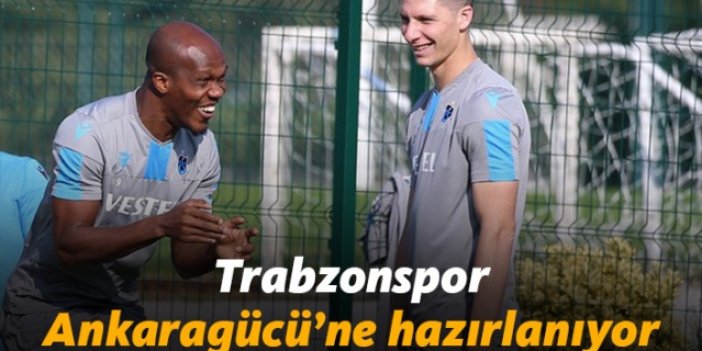 Trabzonspor'da Ankaragücü hazırlıkları sürüyor