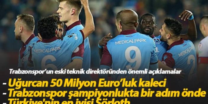 "Trabzonspor şampiyonlukta bir adım önde"
