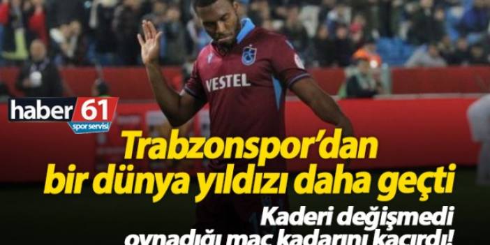 Trabzonspor’dan bir Sturridge geçti