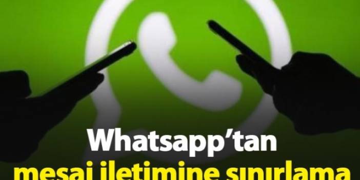 Whatsapp'tan sınırlama