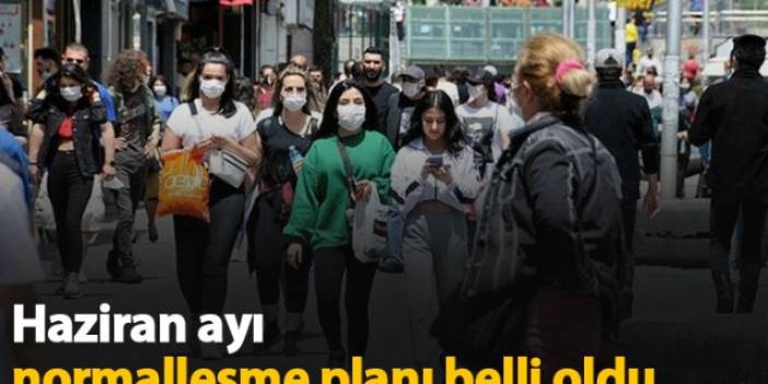 Sağlık Bakanı Fahrettin Koca "Haziran ayı normalleşme planı belli oldu"