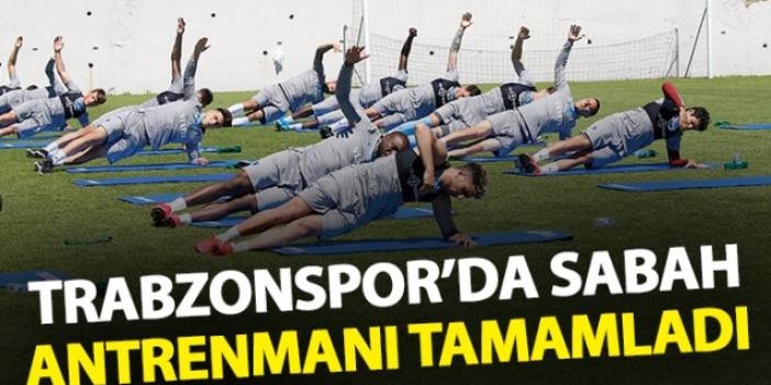 Trabzonspor'da hazırlıklar devam ediyor